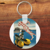 Vintages Italien Schlüsselanhänger (Vorderseite)