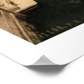 Vintages Italien, Seufzerbrücke Venedig Poster (Ecke)