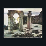 Vintages Italien,     Sirmione, Garda, römische Ru Postkarte<br><div class="desc">Replik Vintag Italien,     Sirmione,  Garda,  römische Ruinen</div>