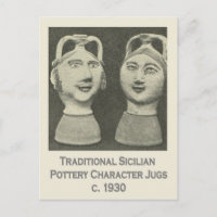 Vintages Italien, Sizilien, traditionelle Töpferei