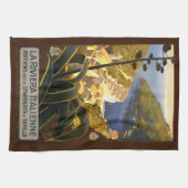 Vintages Italiener-Riviera-Handtuch Handtuch (Horizontal)