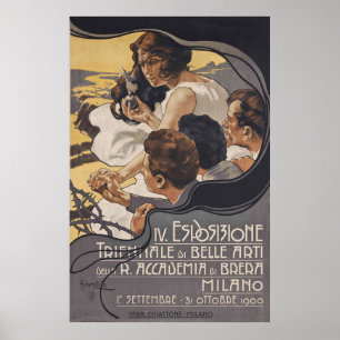 Vintages Italienisch Poster
