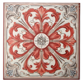 Vintages italienisches Mittelmeer-Muster Fliese