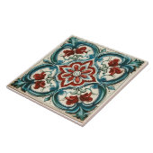 Vintages italienisches Mittelmeer-Muster Fliese (Seite)