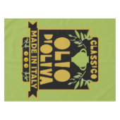 Vintages italienisches Olivenöl Tischdecke (Vorderseite (Horizontal))