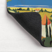 Vintages italienisches Poster Mousepad (Ecke)