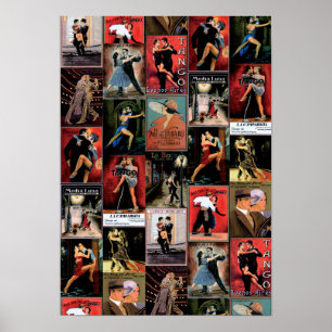 Vintages italienisches Poster-Tango Poster