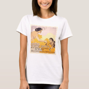Vintages italienisches Poster von 1917 T-Shirt