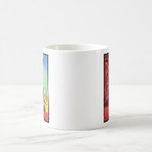 Vintages italienisches Reiseplakat Pompejis Tasse (Mittel)