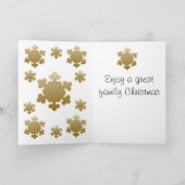 Vintages italienisches Skaten-Poster Feiertagskarte (Innenseite)