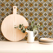 Vintages italienisches Zitronenbild Botanisches Mu Fliese