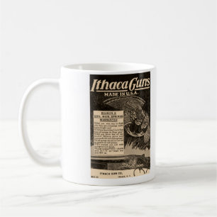 Vintages Ithaca schießt Jagdsportsman-Kaffee-Tass Kaffeetasse