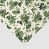 Vintages Ivy-Muster Seidenpapier (Detail)