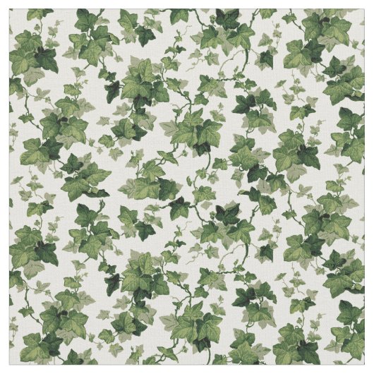 Vintages Ivy-Muster Stoff (Nahaufnahme)