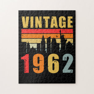 Vintages Jahr 1962 Puzzle