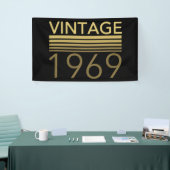 Vintages Jahr 1969 Banner (Messeveranstaltung)
