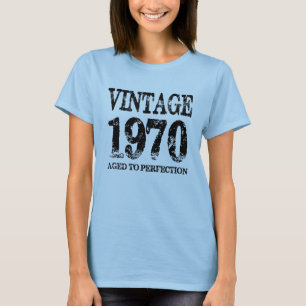 Vintages Jahr 1970 - Vollständiges Shirt