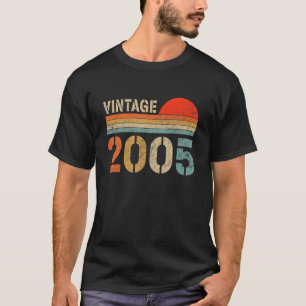 Vintages Jahr 2005, erstellt im Jahr 2005 17. Gebu T-Shirt