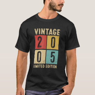 Vintages Jahr 2005 Geburt 2005 T-Shirt
