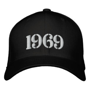 Vintages Jahr Bestickte Baseballkappe