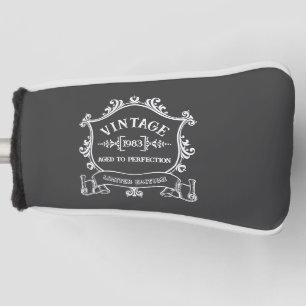 Vintages Jahr bis zur Perfektion Geburtstag Golf Headcover