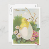 Vintages Jahrhundert Altes REP Ostern Postkarte Gr (Vorne/Hinten)