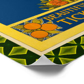 Vintages Jamaica-Reiseplakat Poster (Ecke)