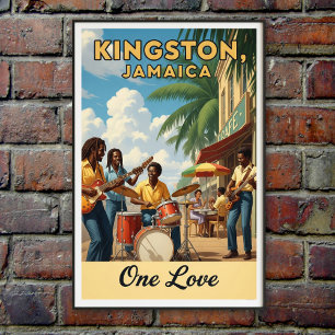 Vintages Jamaica Travel Poster der 60er Jahre