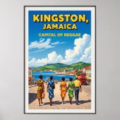 Vintages Jamaica Travel Poster der 60er Jahre (Vorne)