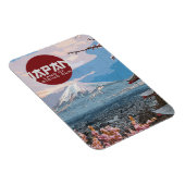 Vintages Japan Fuji Reise Magnet (Rechte Seite)