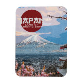 Vintages Japan Fuji Reise Magnet (Vertikal)