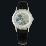 Vintages Japan, große Welle vor Kanagawa Kanji beo Armbanduhr<br><div class="desc">WATCH(日 本/Japan): Designer beobachten japanische berühmte japanische Kunst aus der Antike - "Great Wave off Kanagawa", eine der malerischsten Repräsentationen Japans. Aus der Geschichte: "Katsushika Hokusai The Great Wave Off Kanagawa (1830) The Great Wave off Kanagawa, auch bekannt als The Great Wave oder einfach The Wave, ist ein ukiyo-e-Druck des...</div>