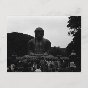 Vintages Japan Kamakura Buddha Touristen Postkarte
