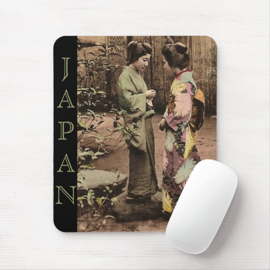Vintages Japan Mousepad (Mit Mouse)