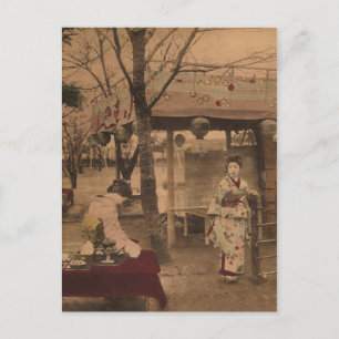 Vintages Japan Postkarte