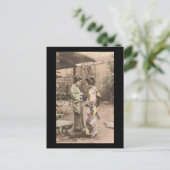 Vintages Japan Postkarte (Stehend Vorderseite)