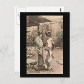 Vintages Japan Postkarte (Vorne/Hinten)