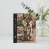 Vintages Japan Postkarte (Stehend Vorderseite)