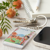 Vintages Japan Schlüsselanhänger (Vorderseite rechts)