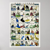 Vintages Japanisch: Japanisch und Englisch Poster (Vorne)