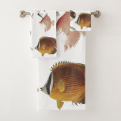 Vintages japanisches badhandtuch set (Insitu)