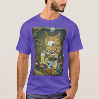 Vintages japanisches Bierposter T-Shirt