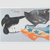 Vintages japanisches Dekoupage Tissue Paper Seidenpapier (Vorderseite)