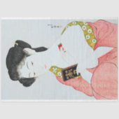 Vintages japanisches Dekoupage Tissue Paper Seidenpapier (Vorderseite)