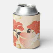 Vintages Japanisches Floral Dosenkühler (Kanne Vorderseite)