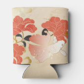 Vintages Japanisches Floral Dosenkühler (Rückseite)