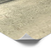 Vintages japanisches Girl Bowing Dogeza Poster (Ecke)