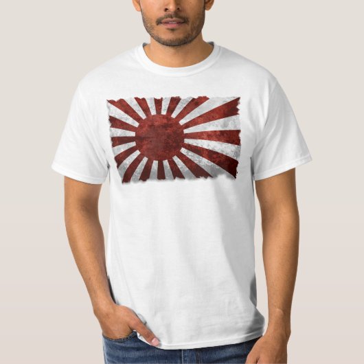 Vintages japanisches Land Japans von steigender T-Shirt (Vorderseite)