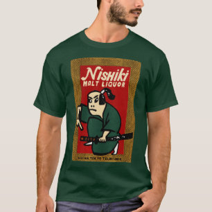 Vintages japanisches Malz Liquor T-Shirt
