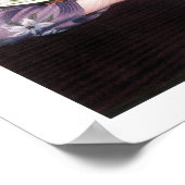 Vintages japanisches Moskito Killer Insektizid Adv Poster (Ecke)